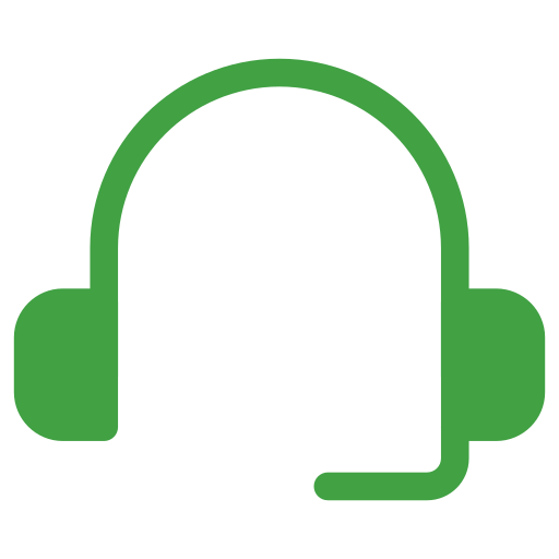 Green headset icon representing Toronto Car Wrap customer support service