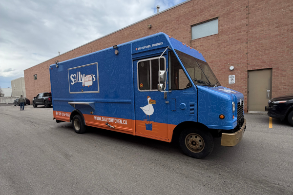 A Full Vinyl Wrap Installed To Attract Saugeen Beach Traffic
