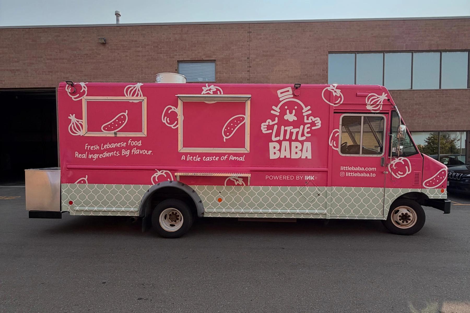 Little Baba’s Food Truck Side View