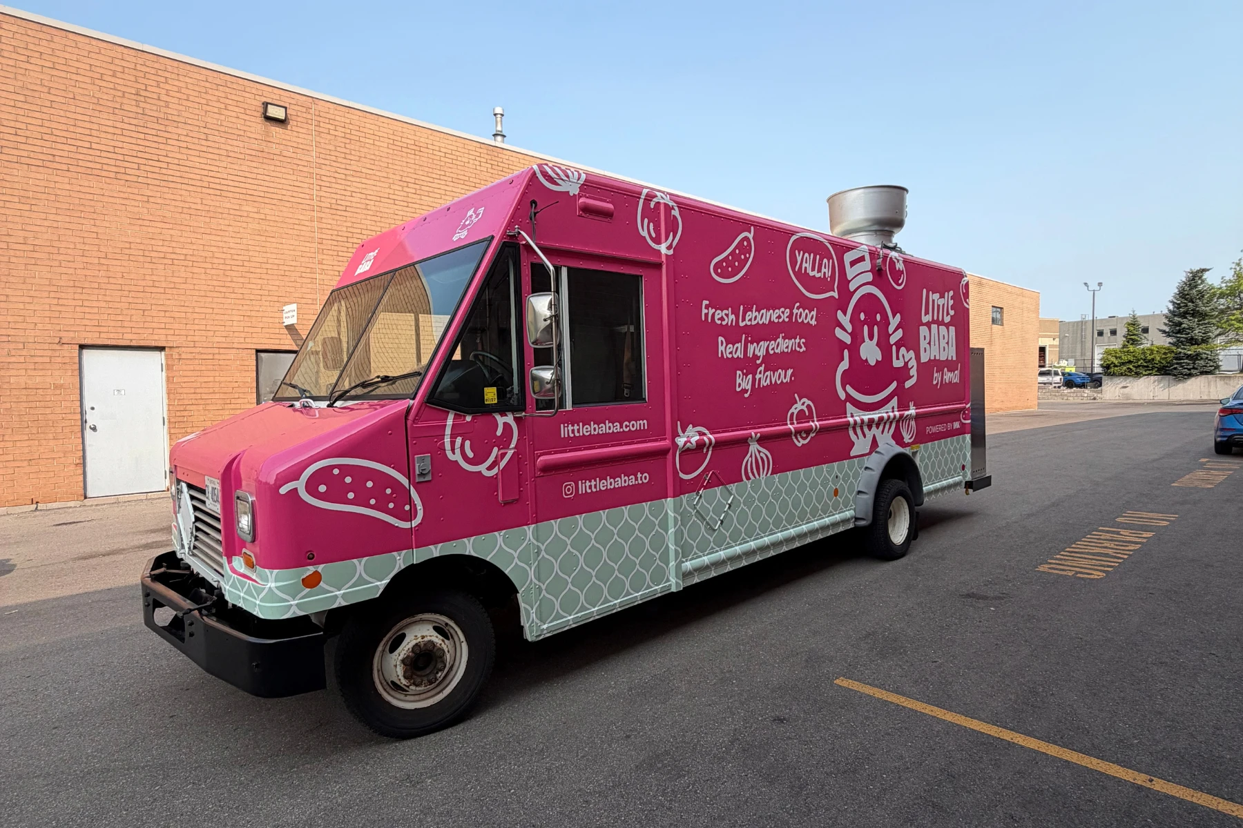 Little Baba’s Food Truck Front View